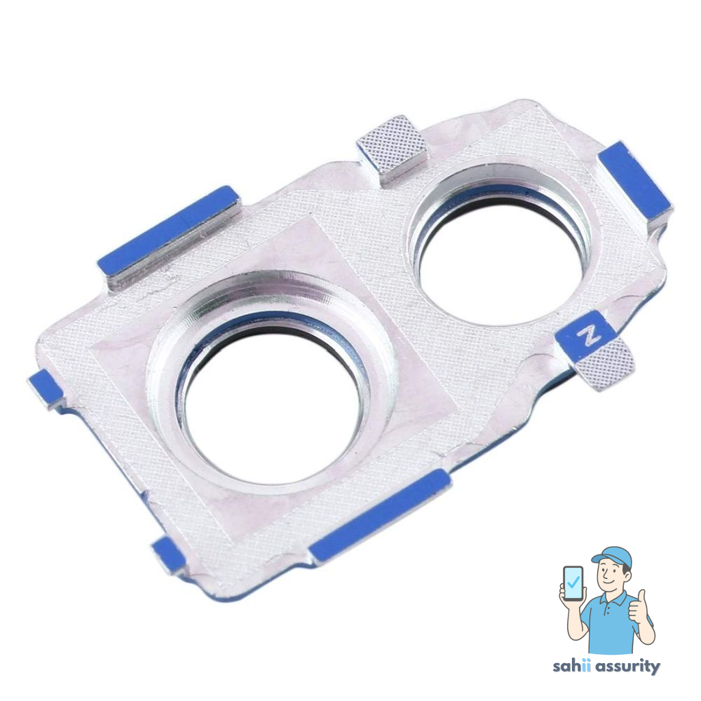 Camera Lens Glass with Frame for Xiaomi Redmi Note 7 Blue thumbnail